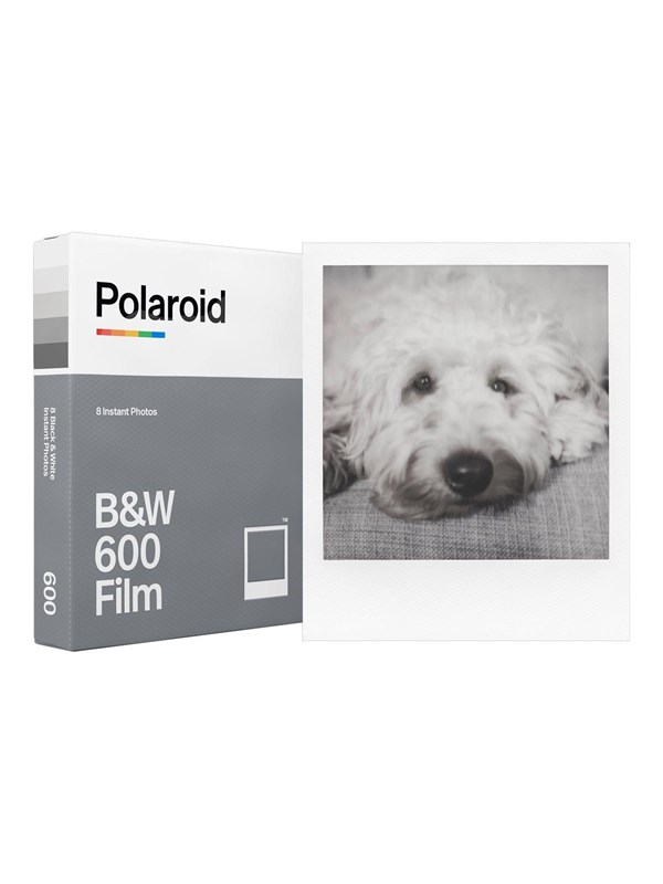 Polaroid B/W 600 Instant Film 8 Exposures