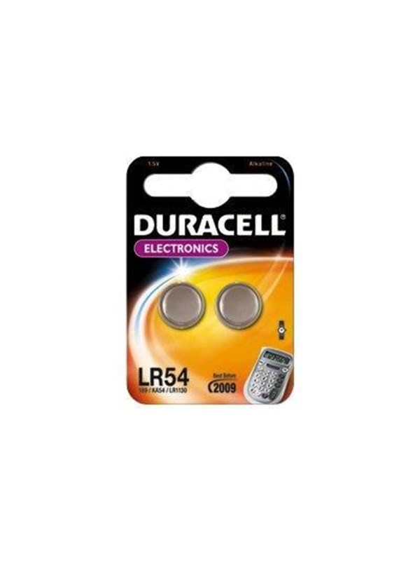 DURACELL LR54-paristo - 2 x LR54 - Alkalinen