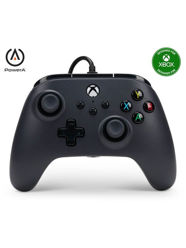 PowerA Wired Controller for Xbox Series X|S - Black - Wired Controller - Microsoft Xbox One