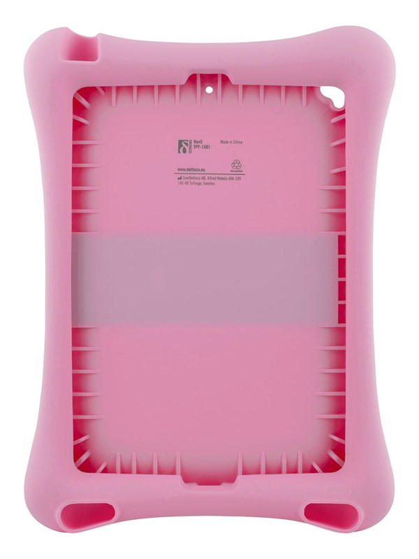 Deltaco Silicone Cover For Apple iPad 9.7"" Pinkki