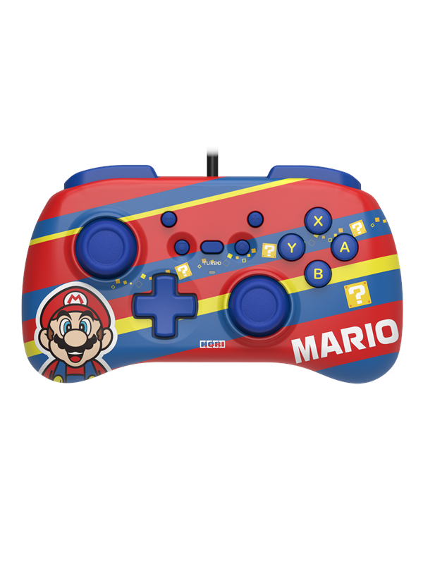 HORI PAD Mini (Mario) Nintendo Switchille - Wired Controller - Nintendo Switch