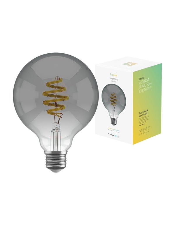 Hombli Älykäs polttimo G95 CCT Filament (E27) Savuinen