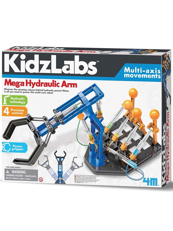 4M KidzLabs / Mega Hydraulinen Käsivarsi