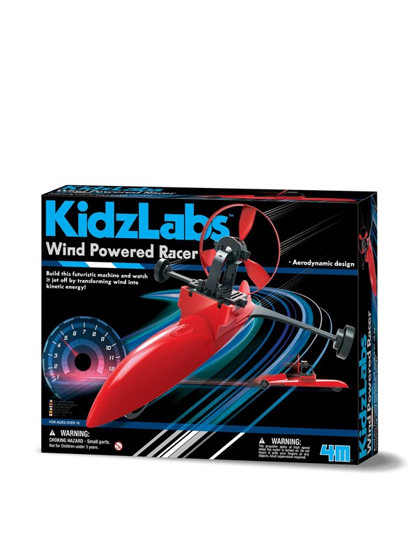 4M KidzLabs / Tuulivoimalla toimiva kilpa-auto