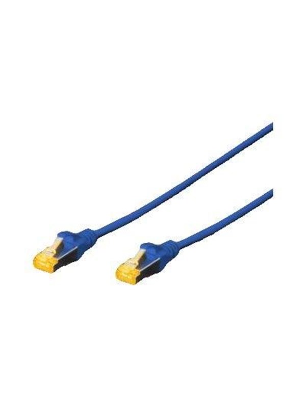 DIGITUS CAT 6A S-FTP Patchkabel.3m.B - Sininen - 3m