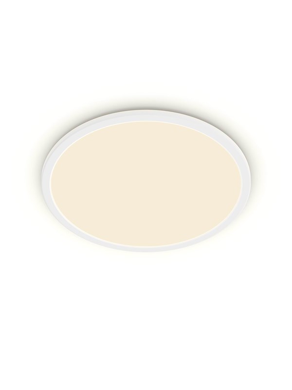 Philips SuperSlim LED IP44 2700K Ø 29,5 cm valkoinen