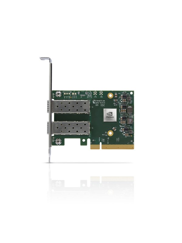 Mellanox ConnectX-6 Lx EN adapter card 25GbE Dual-port SFP28 PCIe 4.0 x8 Secure Boot No Crypto (MCX631102AS-ADAT)