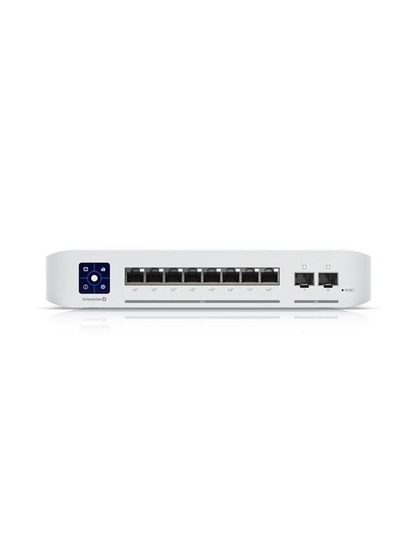 Ubiquiti Kyseessä on USW-Enterprise-8-PoE -kytkin, joka tarkoittaa "Enterprise 8 PoE -kytkintä".