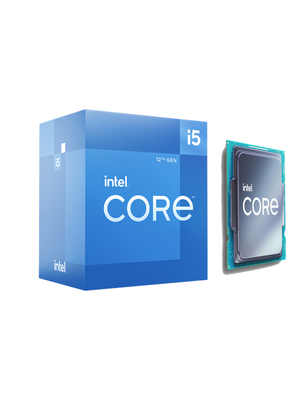 Intel Core i5-12500 Alder Lake CPU - 6 ydintä - 3 GHz - Intel LGA1700 - Intel Boxed (jäähdyttimen kanssa)