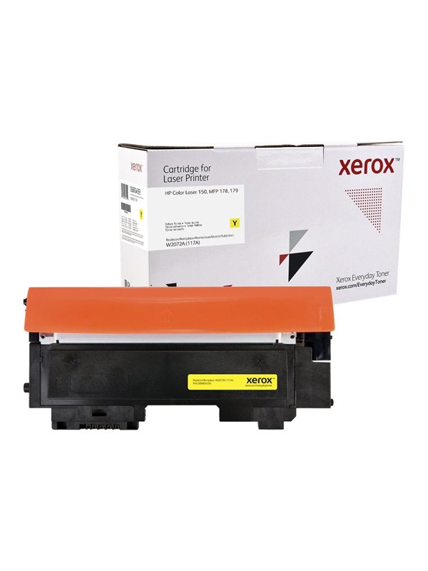 Xerox - Keltainen - toner cartridge (alternative for: HP W2072A)