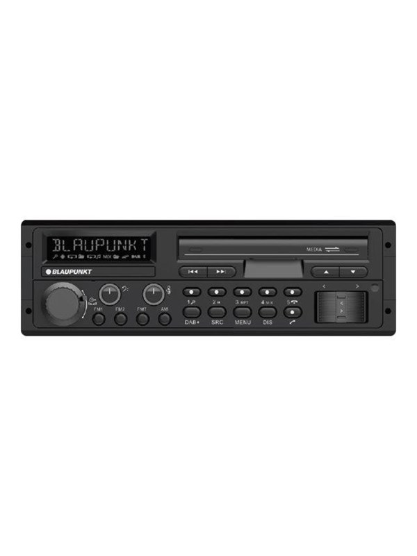 Blaupunkt SQR 46 DAB, Musta, 1 DIN, 200 W, 4.0 kanavaa, 50 W, 20 - 20000 Hz