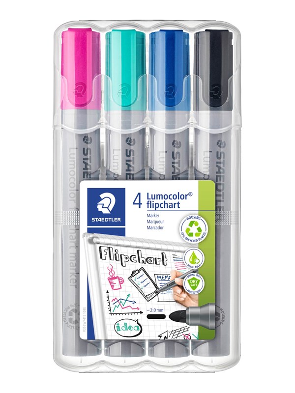 Staedtler Flipchart marker Lumocolor 4pcs.box