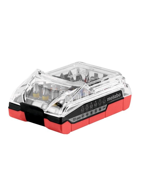 Metabo Akku Bit Box -sarja, 32 osaa