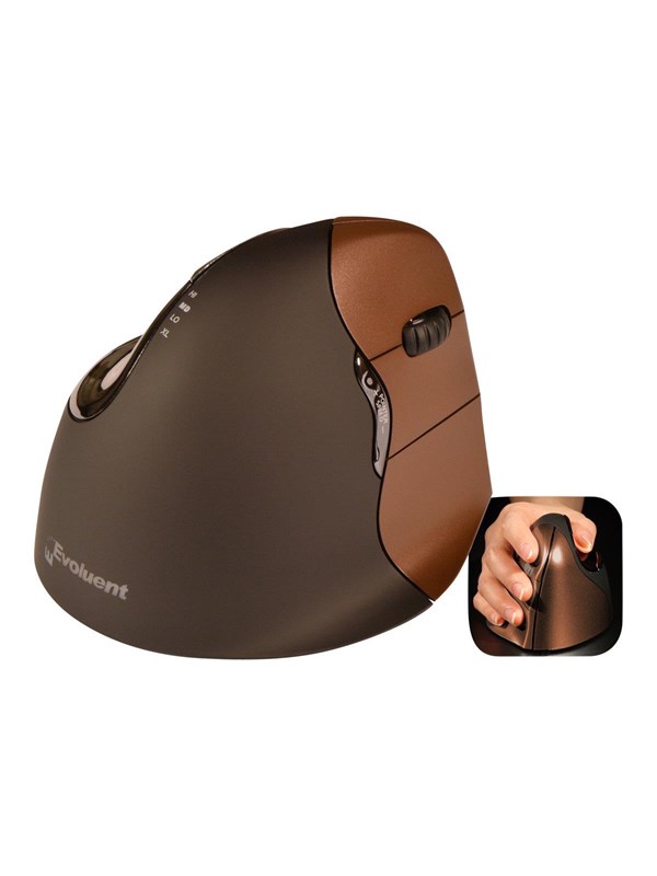 Bakker Elkhuizen Evoluent4 Small Wireless - hiiri - Hiiri - Optinen - 6 painiketta