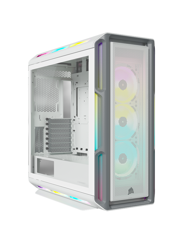 Corsair iCUE 5000T RGB - Valkoinen - Kotelot - Miditower - Valkoinen