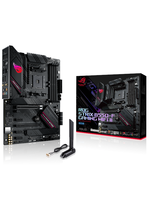 ASUS ROG STRIX B550-F GAMING WIFI II Emolevy - AMD B550 - AMD AM4 - DDR4 RAM - ATX
