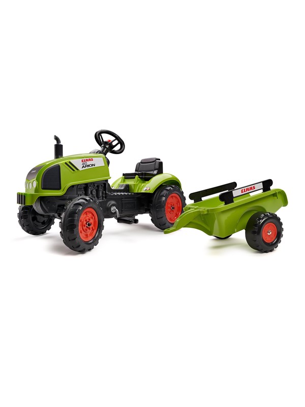 Falk Traktori peräkärryllä Claas