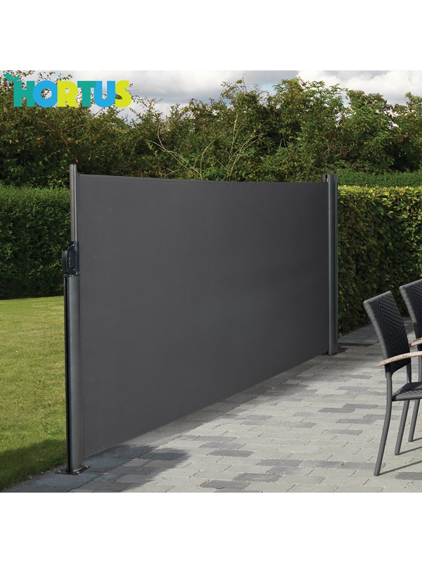 HORTUS sisäänvedettävä sivumarkiisi 140 x 300 cm, yksisuuntainen