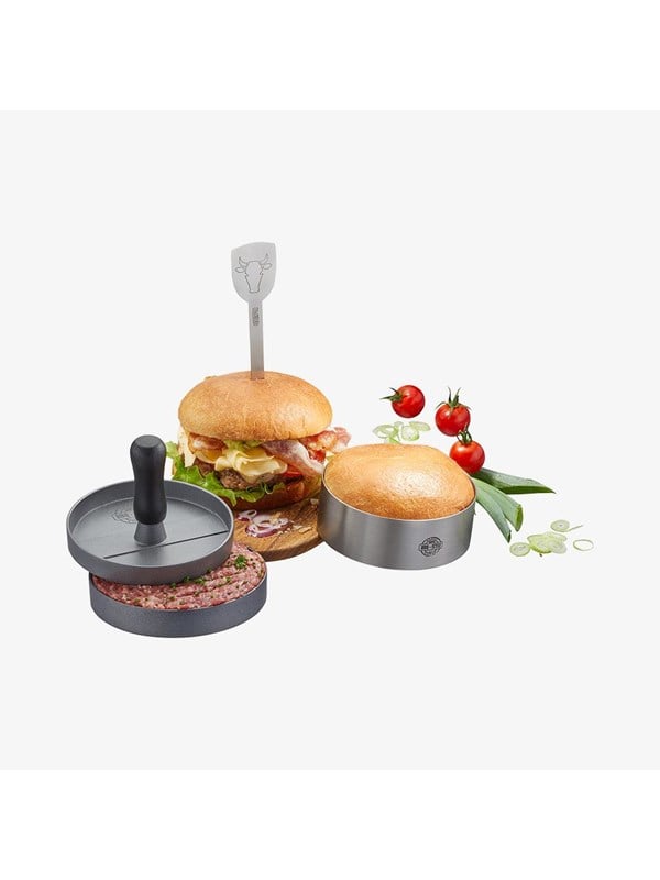 GEFU Burger setti BBQ, 3 kpl.