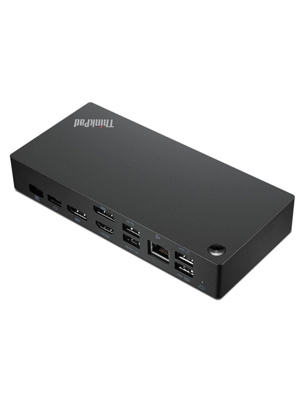 Lenovo Universal USB-C Smart Dock - HDMI 2× DP - 1GbE