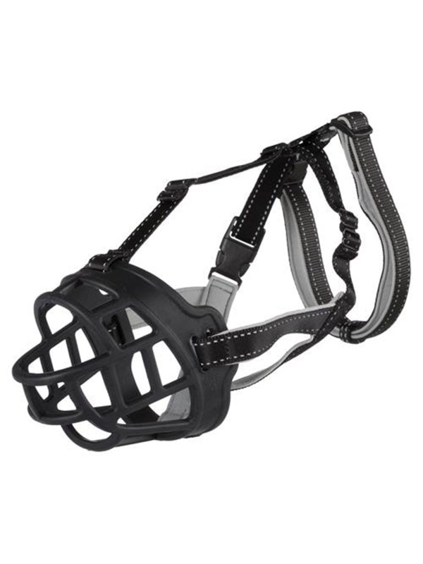 Trixie Muzzle Flex muzzle rubber S Musta