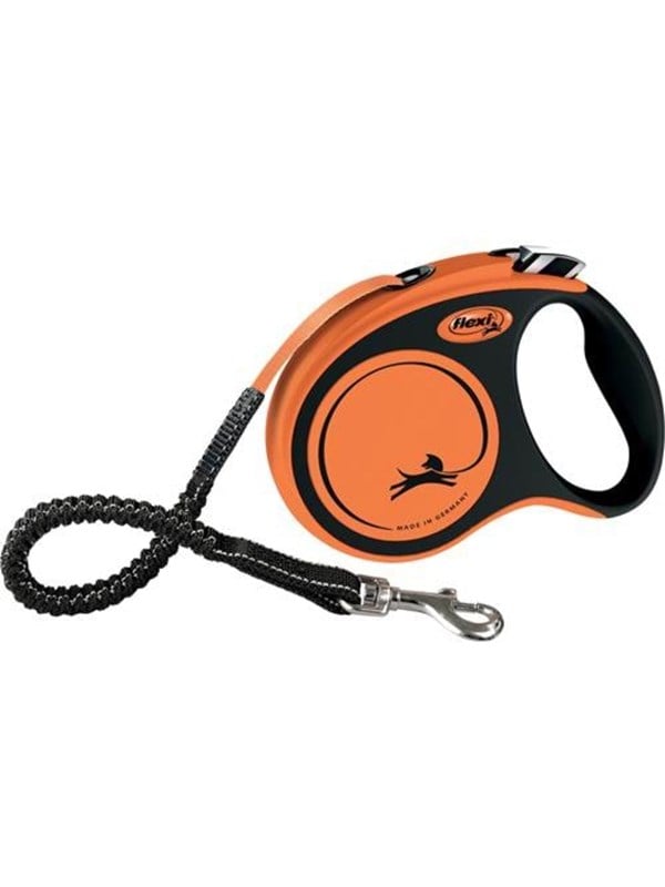 Flexi XtremeLine talutushihna S: 5m < 20 kg oranssi