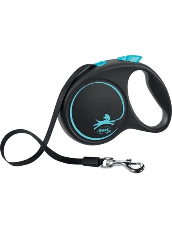Flexi Musta Design m leash 5 m 25 kg Sininen
