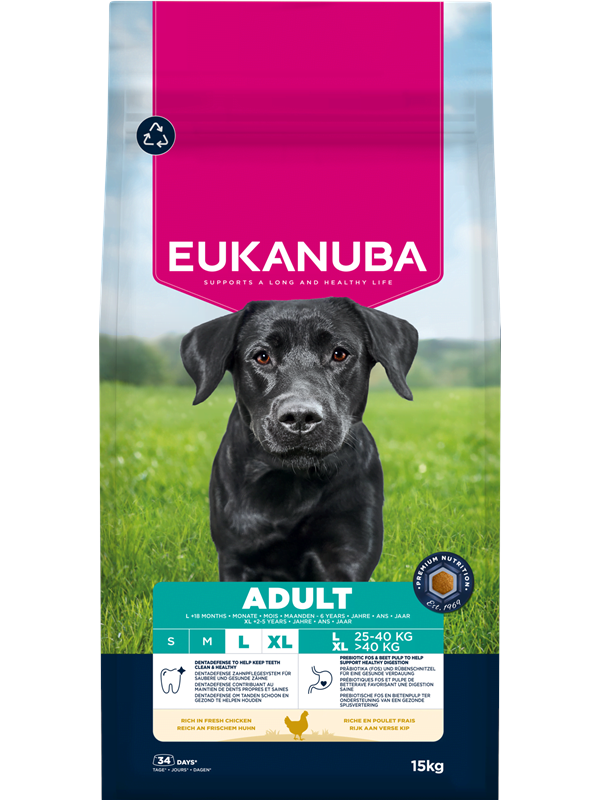 Eukanuba Aikuisten suurrotujen 15 kg