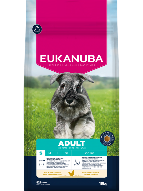 Eukanuba Aikuisten pienten rotujen 15 kg