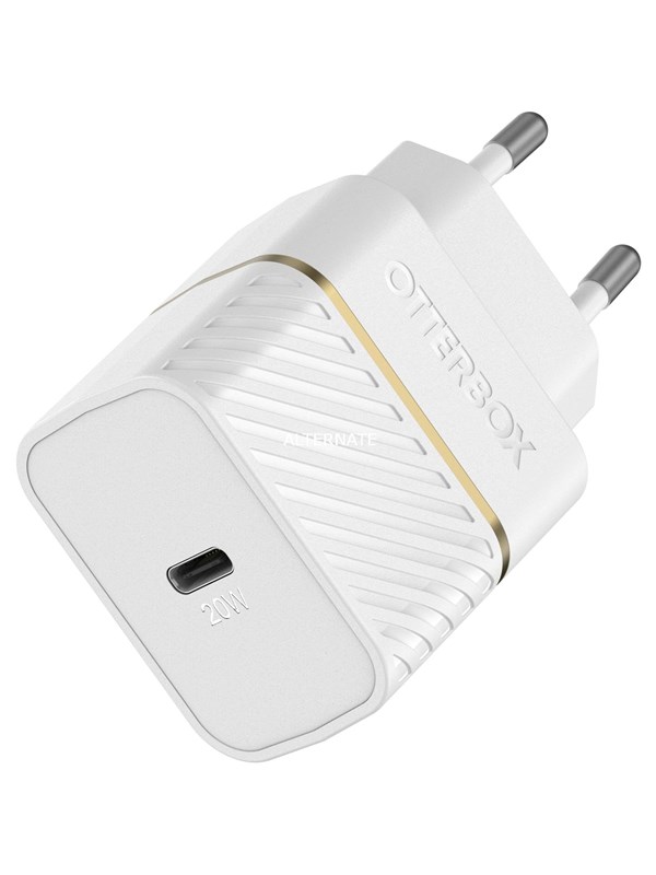 OtterBox WALL CHARGER PD 20W USB-C Valkoinen