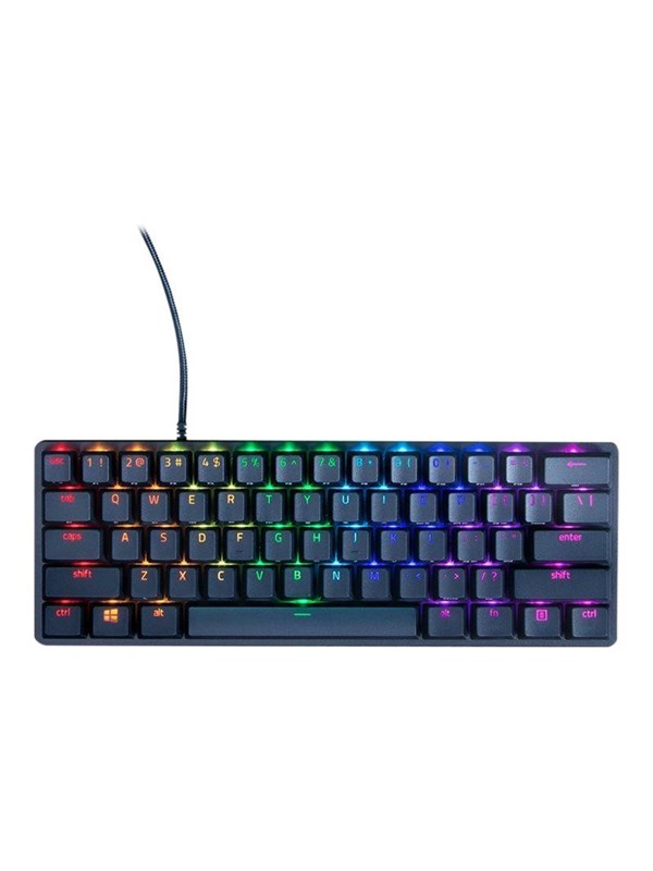 Razer Huntsman Mini Clicky - Musta - US - Pelinäppäimistö - ilman numpadia - Englanti (US) - Musta