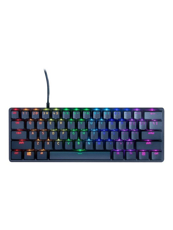 Razer Huntsman Mini Linear - Musta - US - Pelinäppäimistö - ilman numpadia - Englanti (US) - Musta