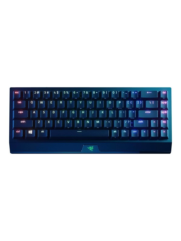 Razer BlackWidow V3 Mini HyperSpeed - Yellow - Pelinäppäimistö - ilman numpadia - Pohjoismainen - Musta
