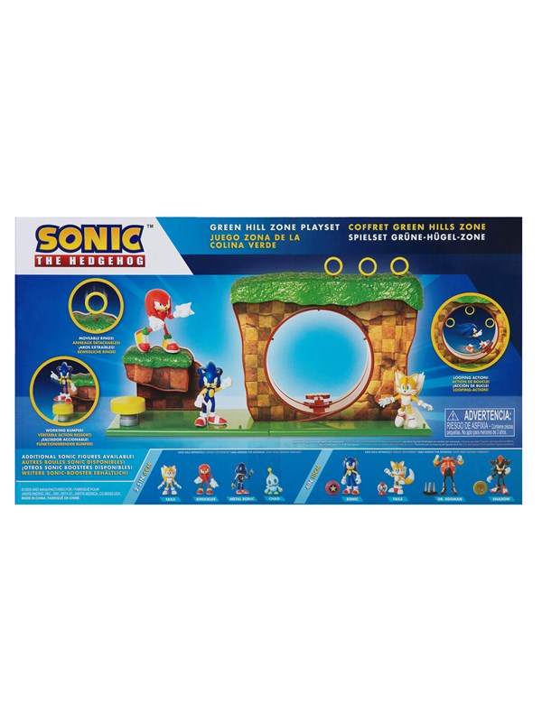 Sonic - Vihreä Hill Zone Playset
