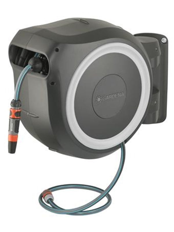 Gardena Wall-Mounted Hose Box RollUp L 30m Valkoinen