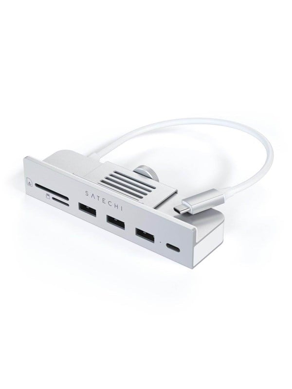Satechi USB-C puristusnavan napa 24-tuumaiselle iMacille USB hub