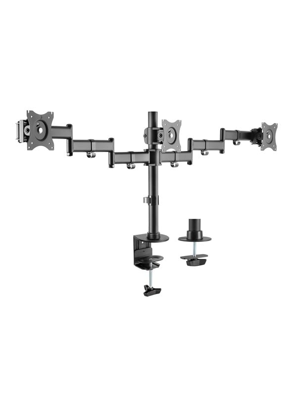 DUTZO Monitorivarsi kolmelle näytölle (17"-27") - Office Pole-malli