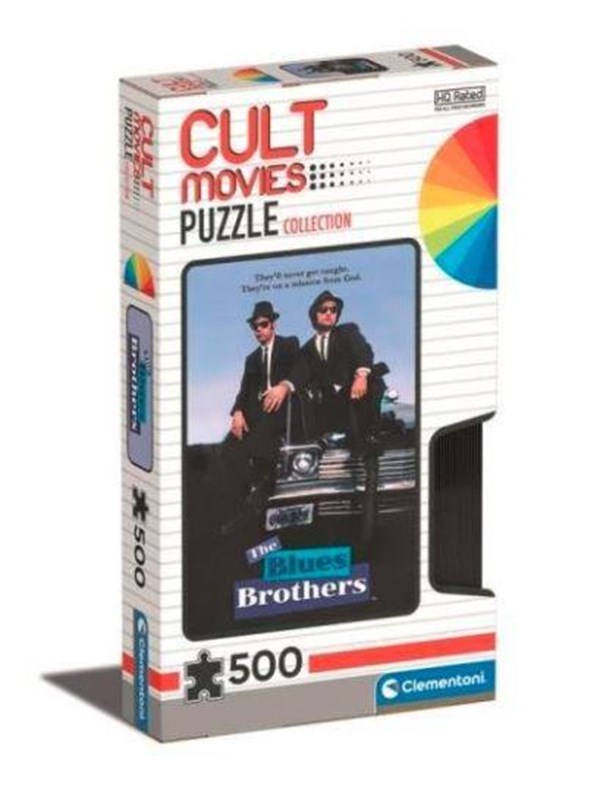 Clementoni 500 kpl korkealaatuista kokoelmaa kulttielokuvia Blues Brothers
