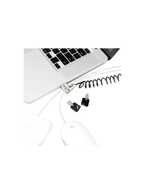 Compulocks Universal PC Kannettava tietokone Coiled Cable Lock Turvallisuus Solution