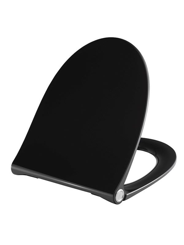 Pressalit Sway norden toiletseat Musta polygiene with sc