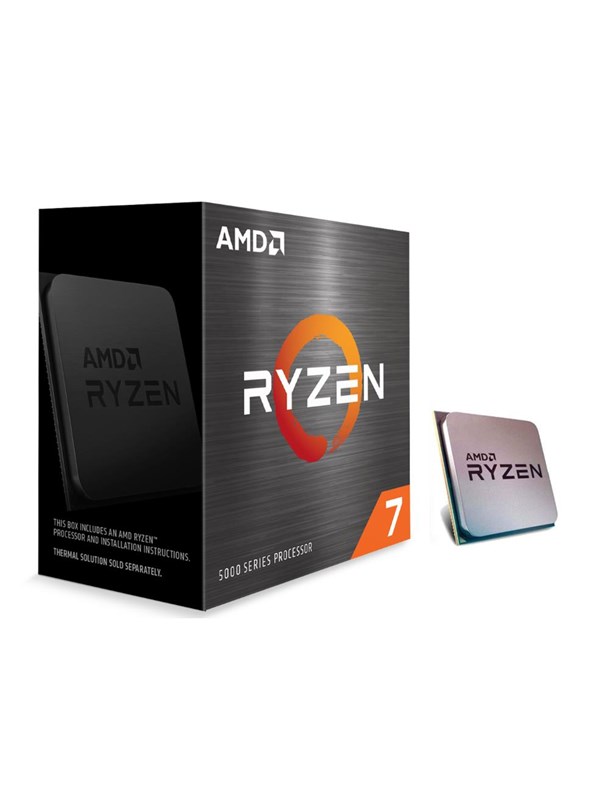 AMD Ryzen 7 5700X CPU - 8 ydintä - 3.4 GHz - AMD AM4 - AMD Boxed (ilman jäähdytintä)