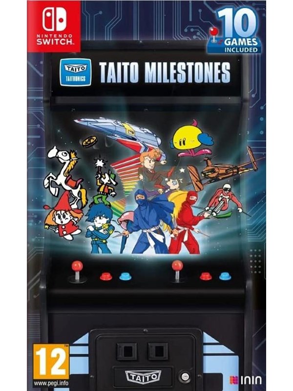 Taito Milestones - Nintendo Switch - Toiminta