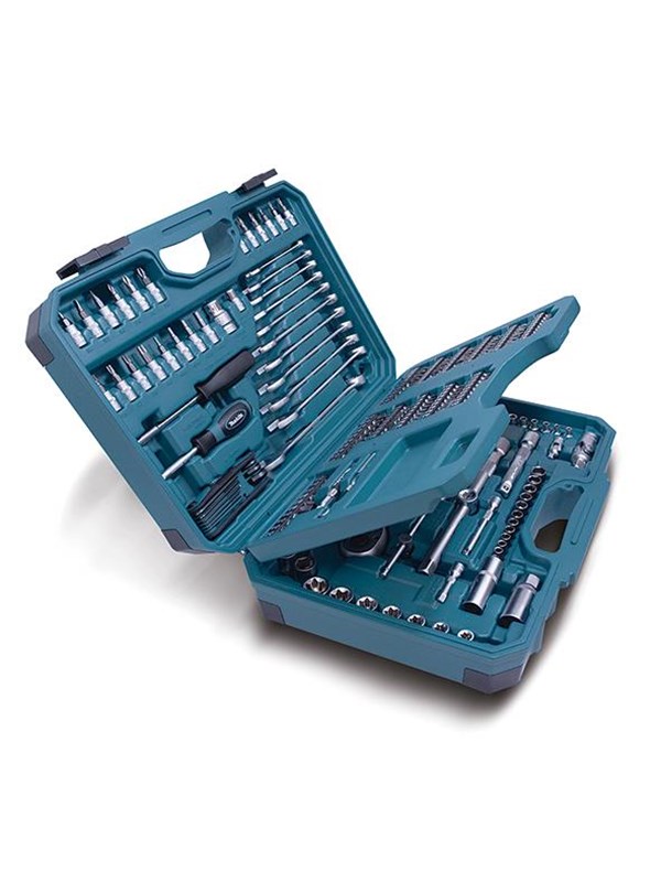 Makita E-10883 - Työkalu- ja tarvikesarja 221-osaa