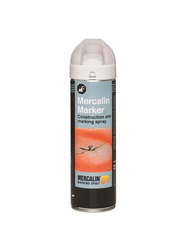 TECHNIMA Mercalin Merkintä spray 500 ml. Valkoinen