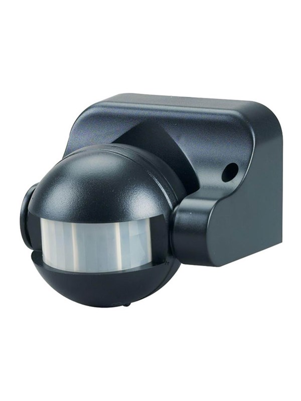 Gripo Motion sensor 180° Musta IP44