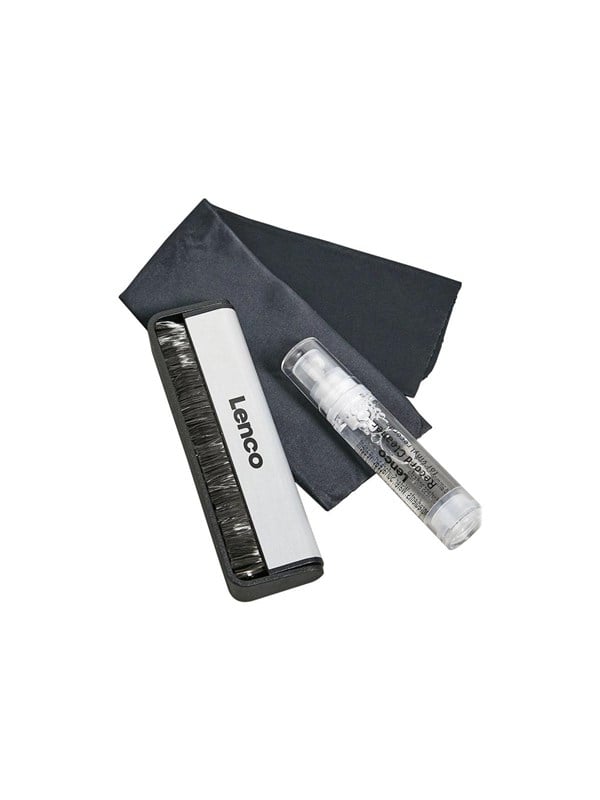 Lenco TTA-3IN1 - cleaning brush for vinyl record - carbon fibre - Levysoitin