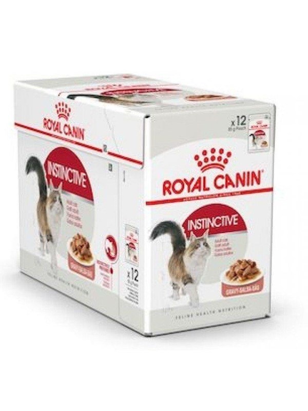Royal Canin Instinctive ohuet viipaleet kastikkeessa 12 x 85g