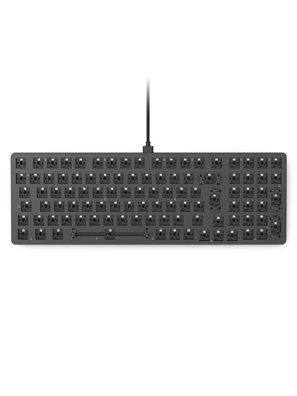 Glorious GMMK 2 - Full-Size 96% - Barebone - ISO - Musta - Pelinäppäimistö - Universal - Musta