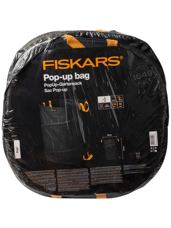 Fiskars Ergo Pop-up puutarhasäkki m 175L