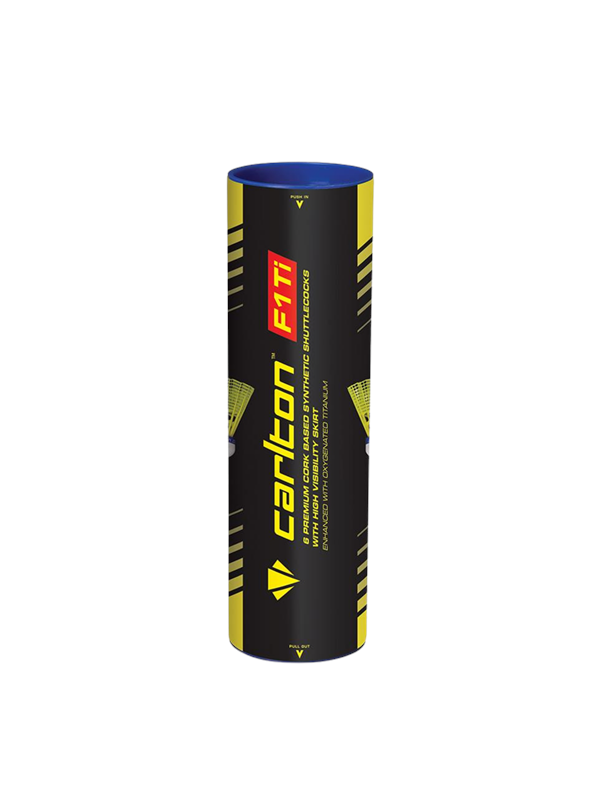Carlton F1 Ti Badminton Ball Keltainen / Cork